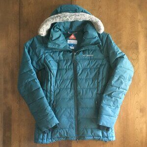 Columbia hooded parka XS